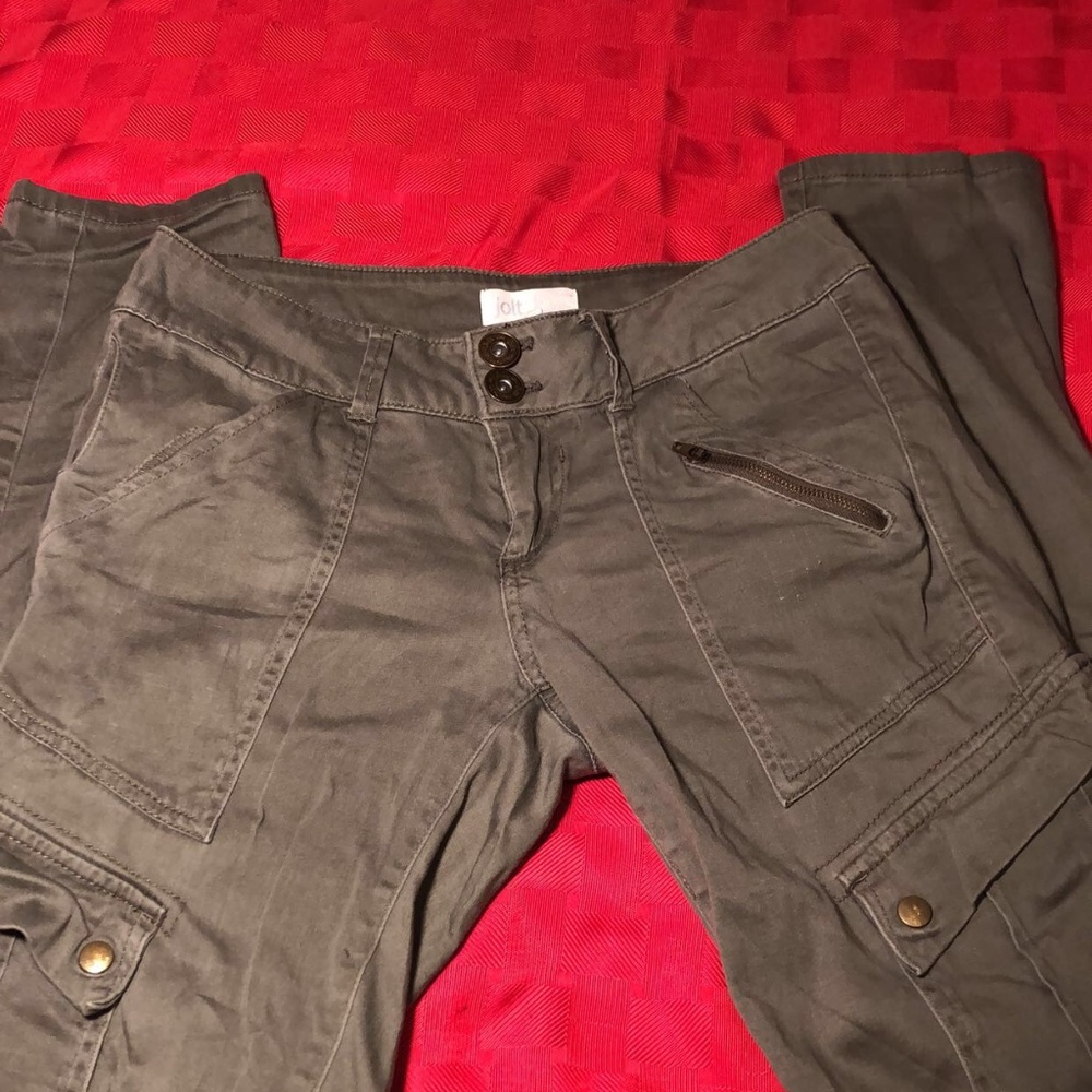 Straight leg jogger pants